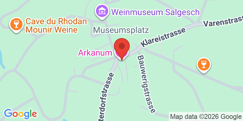 Mapa de la ubicación de Hotel Arkanum