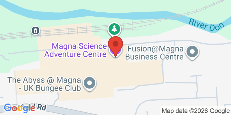 Mapa de la ubicación de Magna Science Adventure Centre