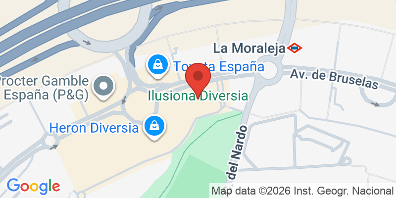 Mapa de la ubicación de Ilusiona Diversia