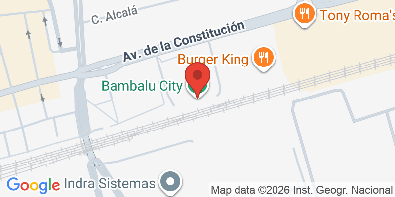Mapa de la ubicación de Bambalu City