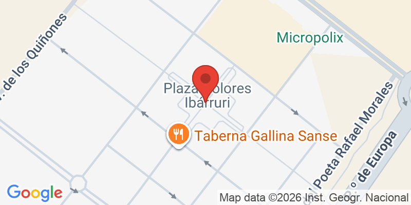 Mapa de la ubicación de Parque infantil Gonzalo Blázquez Calera