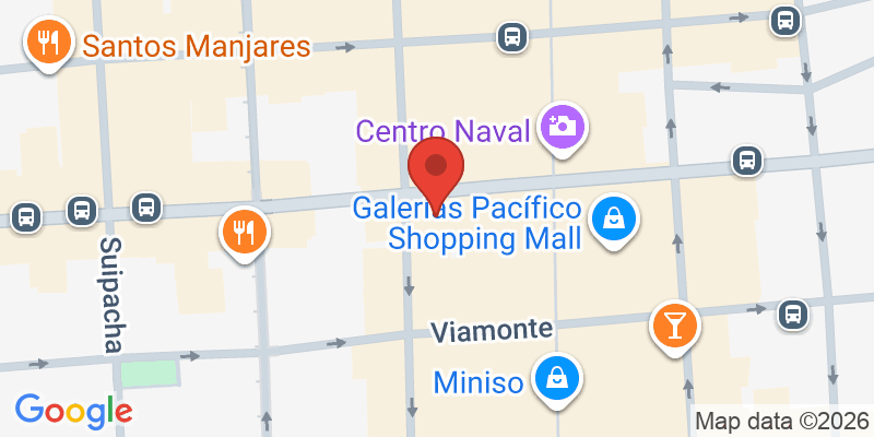 Mapa de la ubicación de Libertador Hotel