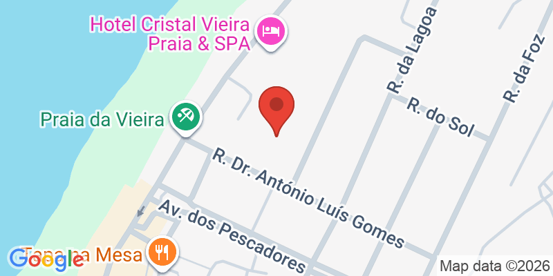 Mapa de la ubicación de Hotel Cristal Praia Resort &amp; SPA