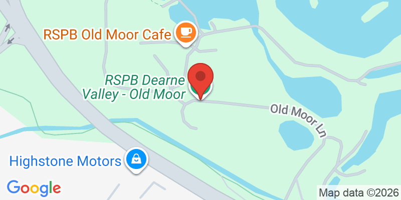 Mapa de la ubicación de RSPB Dearne Valley - Old Moor
