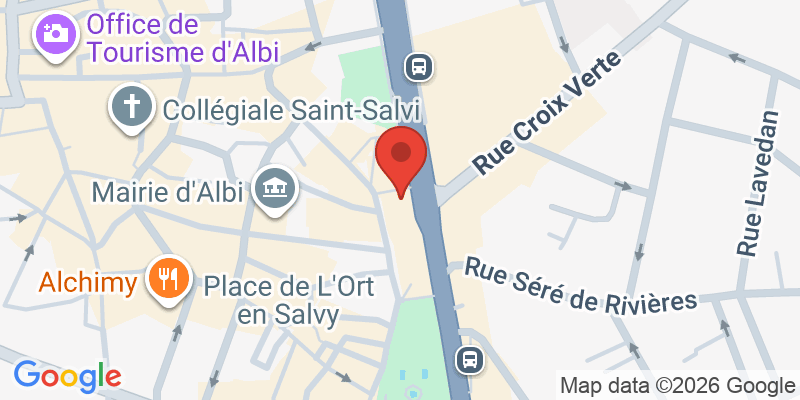Mapa de la ubicación de Grand Café Le Pontié