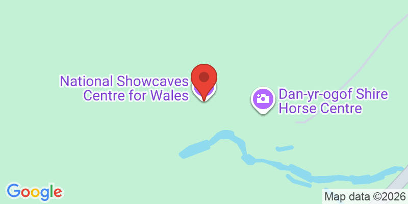 Mapa de la ubicación de National Showcaves Centre for Wales