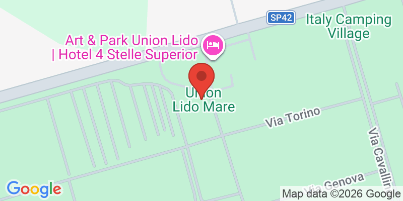 Mapa de la ubicación de Union Lido Mare