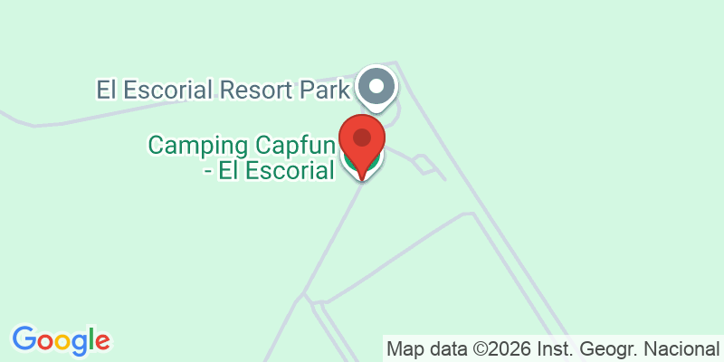 Mapa de la ubicación de Camping Capfun - El Escorial