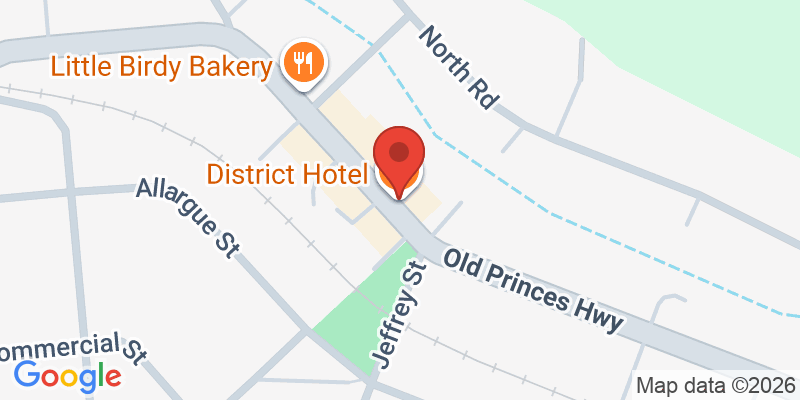Mapa de la ubicación de District Hotel