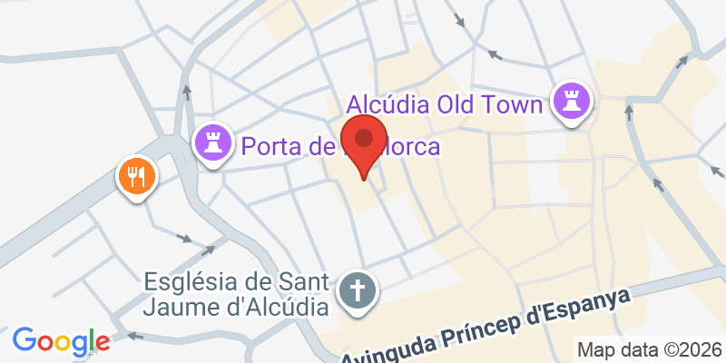 Mapa de la ubicación de Restaurante Sa Caseta