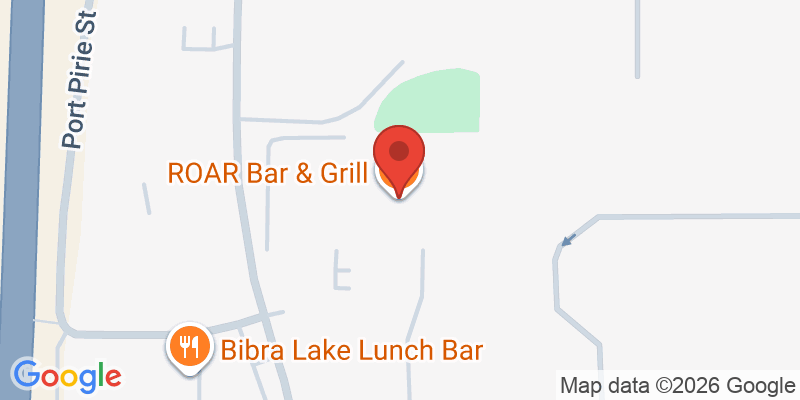 Mapa de la ubicación de ROAR Bar &amp; Grill