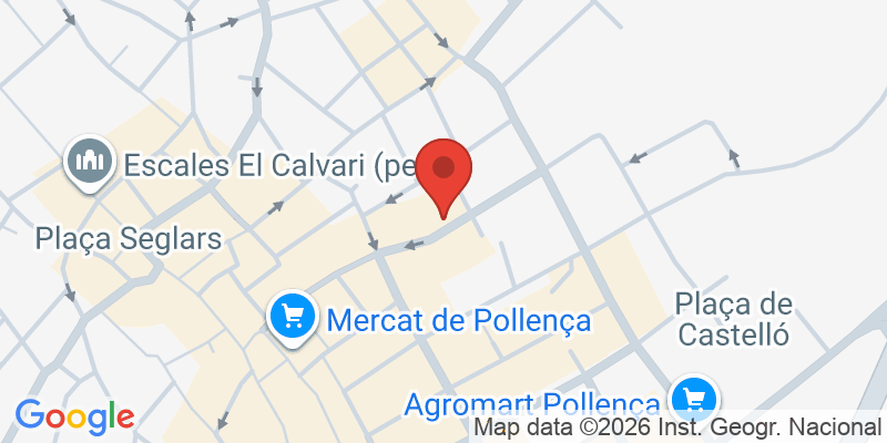 Mapa de la ubicación de La Trencadora