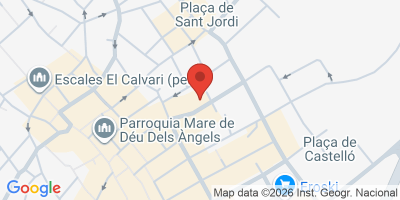 Mapa de la ubicación de La Trencadora