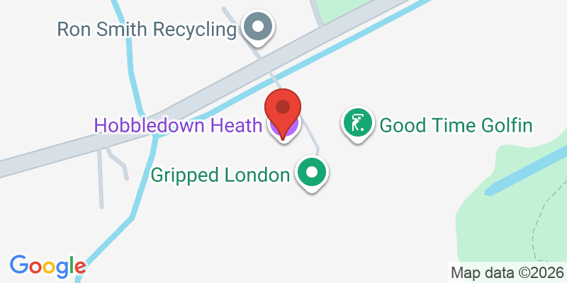 Mapa de la ubicación de Hobbledown Heath