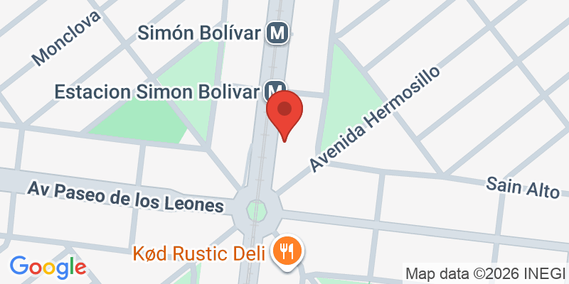 Mapa de la ubicación de Olimpo kids