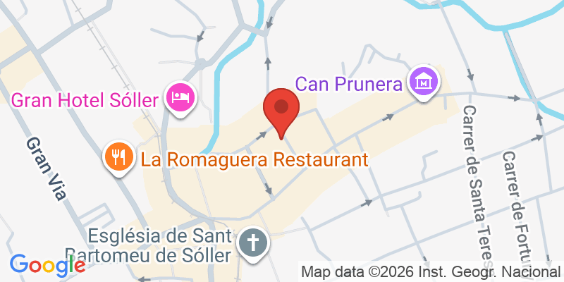 Mapa de la ubicación de Café Scholl Sóller