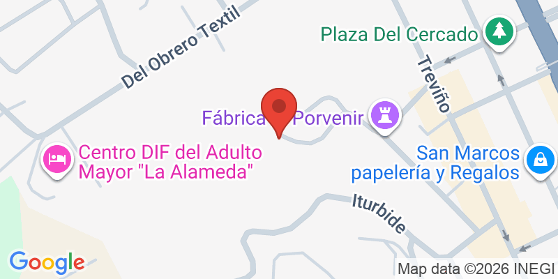 Mapa de la ubicación de Tierra de Dinosaurios Museo