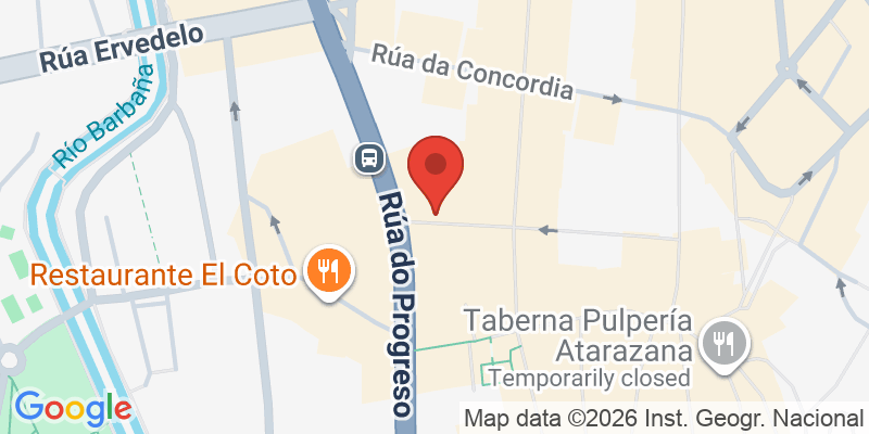 Mapa de la ubicación de La Ratita presumida