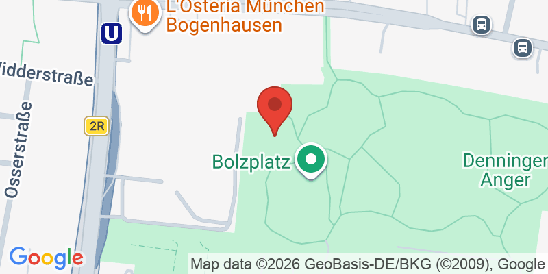 Mapa de la ubicación de Spielplatz "Denninger Anger West, Forum Bogenhausen"