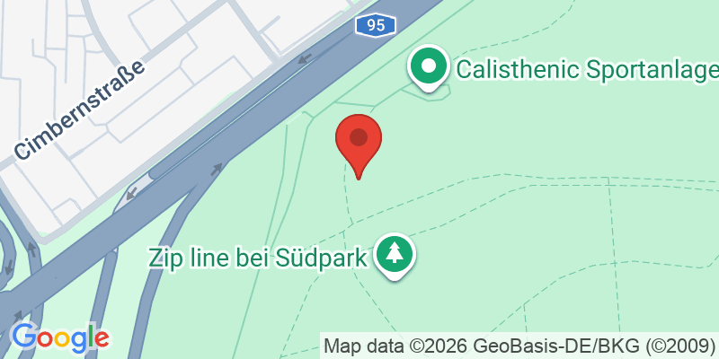 Mapa de la ubicación de Spielplatz "Sendlinger Wald (Südpark) Mitte"