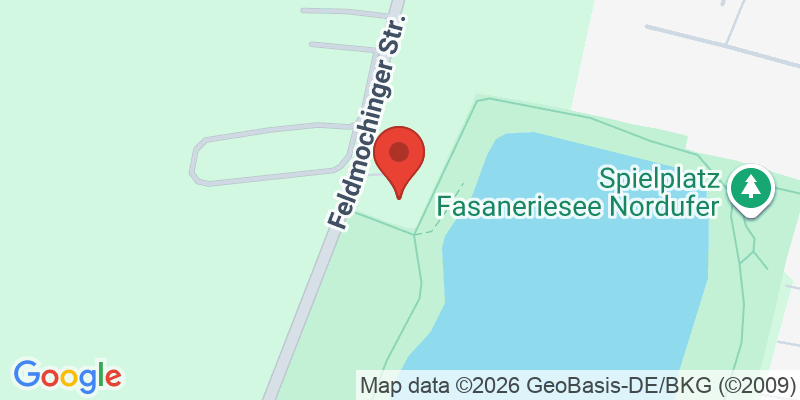 Mapa de la ubicación de Spielplatz "Fasaneriesee Skateanlage (Nordwestufer)"