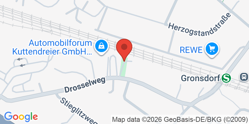 Mapa de la ubicación de Spielplatz "Drosselweg 23, östlich"