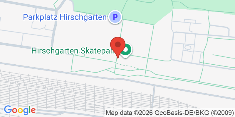 Mapa de la ubicación de Spielplatz "Hirschgarten, Nymphenburg Süd"