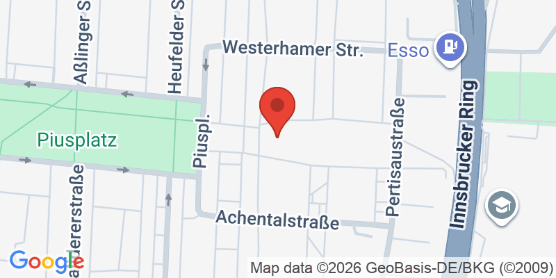 Mapa de la ubicación de Spielplatz "Erdinger Anger Mitte, östlich des Piusplatzes"