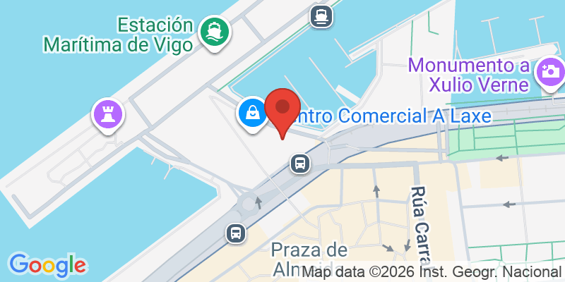 Mapa de la ubicación de Centroxogo A Laxe