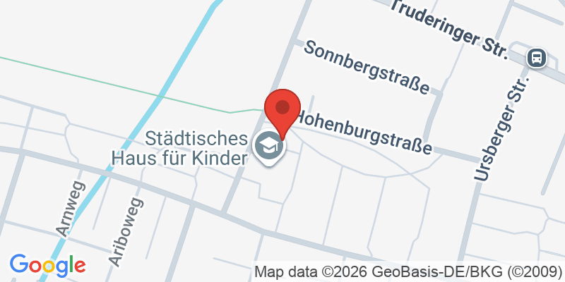 Mapa de la ubicación de Spielplatz "Roßsteinstraße"