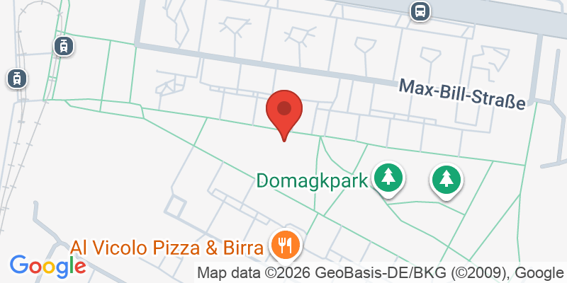 Mapa de la ubicación de Spielplatz "Domagkpark West, Fritz-Winter-Straße"