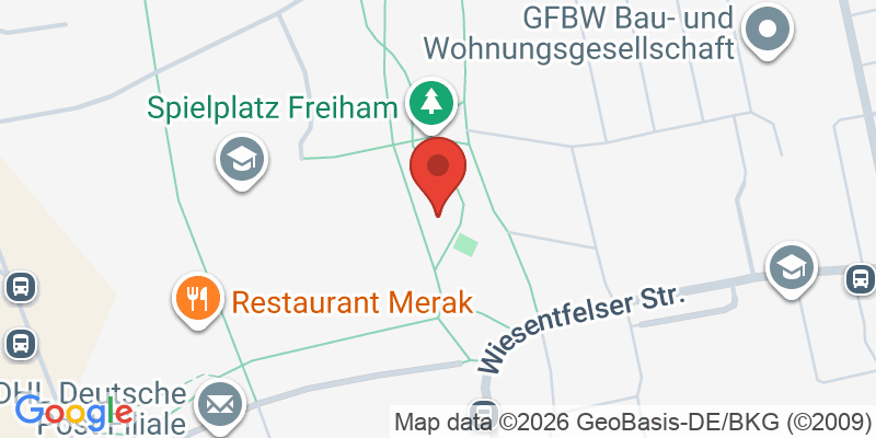 Mapa de la ubicación de Spielplatz "Grünband Neuaubing-Freiham, nördlich der Ellis-Kaut-Straße"