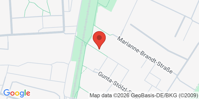 Mapa de la ubicación de Spielplatz "Marianne-Brandt-Straße, südlich der Hausnummer 29"