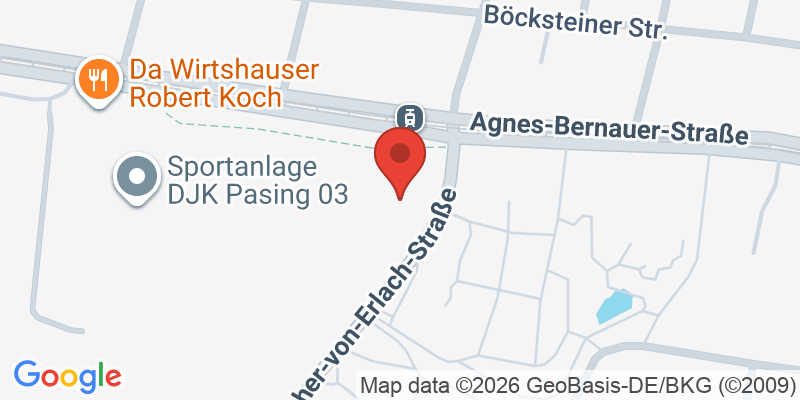 Mapa de la ubicación de Spielplatz "Fischer-von-Erlach Straße, östlich der Sportanlage"