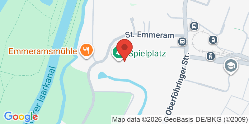 Mapa de la ubicación de Spielplatz "St. Emmeram, östlich der Kapelle"