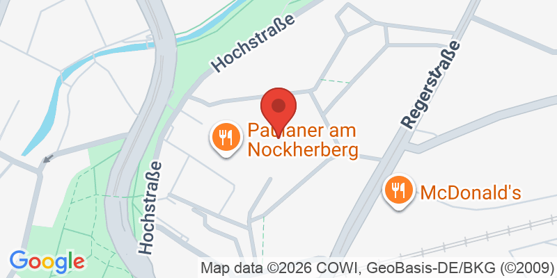 Mapa de la ubicación de Spielplatz "Regerstraße Süd"
