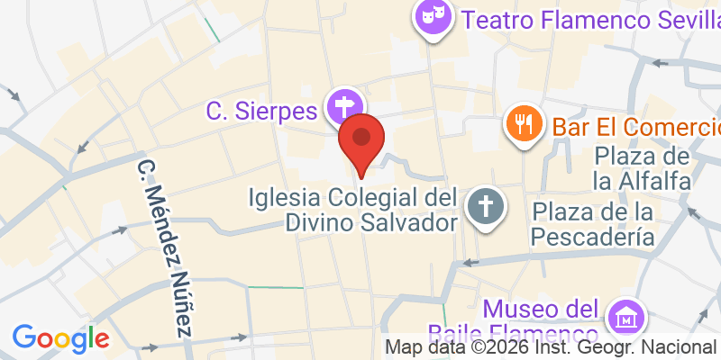 Mapa de la ubicación de Charanga Sevilla