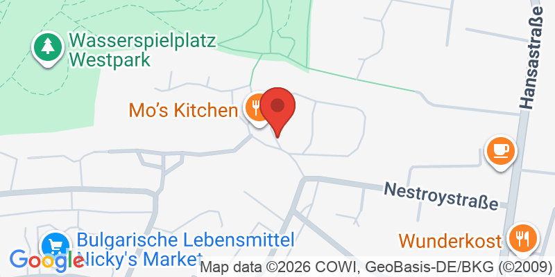 Mapa de la ubicación de Spielplatz "Nestroystraße 20"