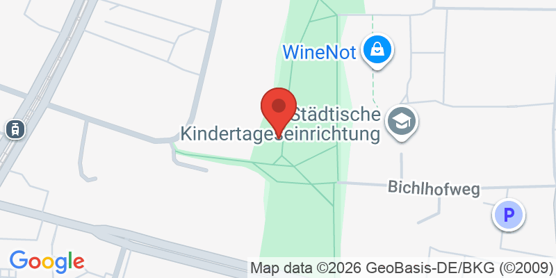 Mapa de la ubicación de Spielplatz "Bichlhofweg, Fitnessparcours"