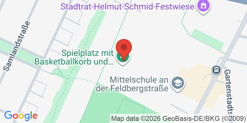 Mapa de la ubicación de Spielplatz "Horst-Salzmann-Weg, westlich der Feldbergschule"