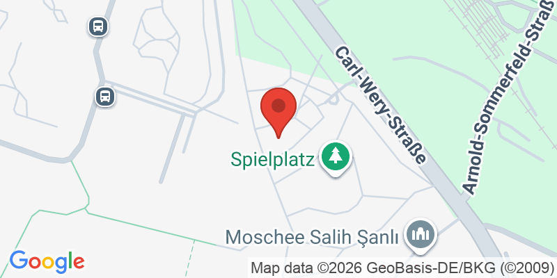 Mapa de la ubicación de Spielplatz "Carl-Wery-Straße Nord"