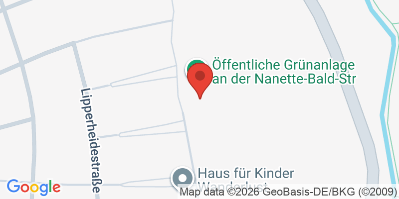 Mapa de la ubicación de Spielplatz "Nanette-Bald-Straße"
