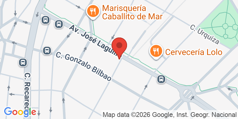 Mapa de la ubicación de Baobab aprender jugando Sevilla Santa Justa