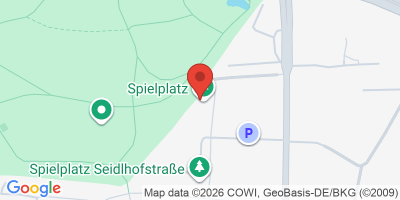 Mapa de la ubicación de Spielplatz "Seidlhofstraße, nördlich der Hausnummer 16"