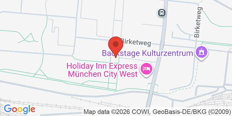Mapa de la ubicación de Spielplatz "Birketweg, westlich der Hausnummer 33"