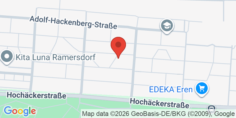 Mapa de la ubicación de Spielplatz "Hochäckerstraße, westlich der Margarete-Selenka-Straße"