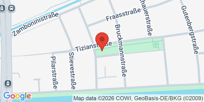 Mapa de la ubicación de Spielplatz "Tizianplatz"