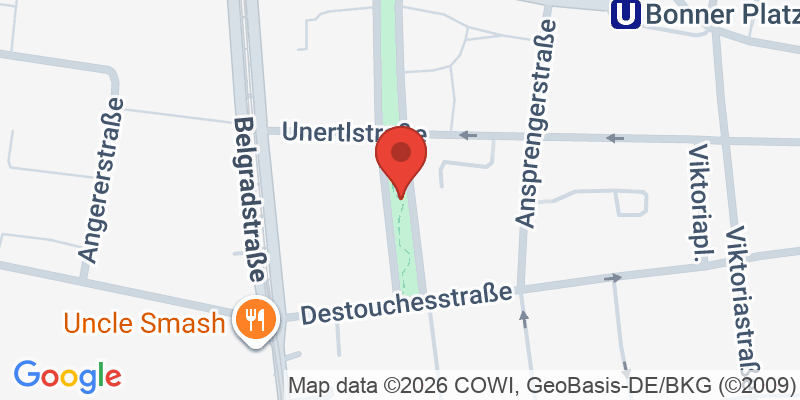 Mapa de la ubicación de Spielplatz "Degenfeldstraße"