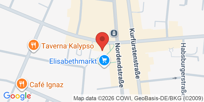 Mapa de la ubicación de Spielplatz "Elisabethplatz"
