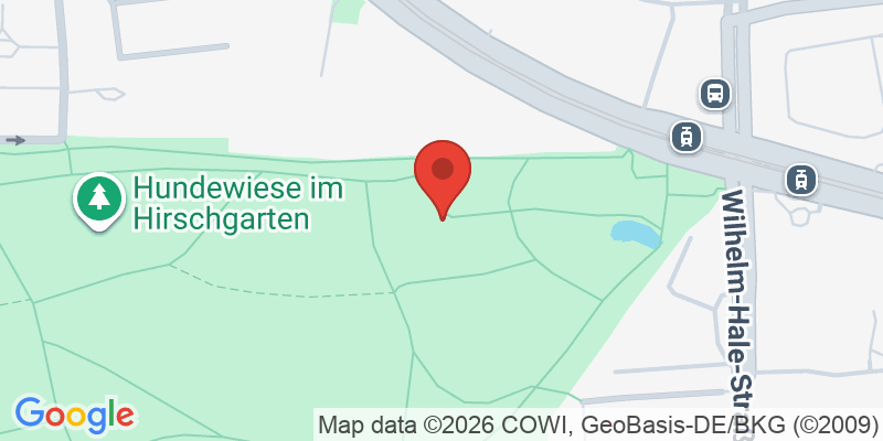 Mapa de la ubicación de Spielplatz "Hirschgarten, Königbauerstraße 15"